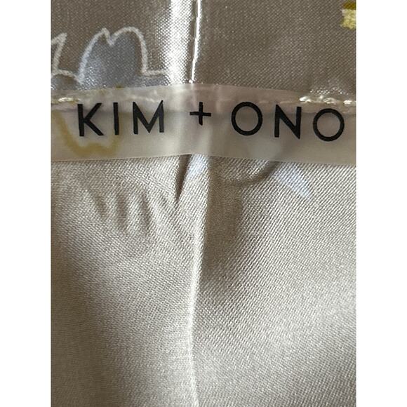 Kim + Ono Peacock Kimono Robe - Picture 8 of 9